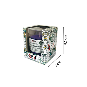 COMBO 3 LY NẾN THƠM TINH DẦU COCONUT - LAVENDER ĐẾN TỪ THƯƠNG HIỆU R2D, LÀM TỪ DẦU CỌ, DẦU DỪA, TINH DẦU, NGUYÊN LIỆU TỰ NHIÊN, LÀNH TÍNH.