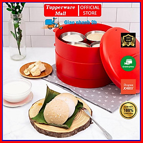 Mua Xửng hấp cao cấp Tupperware Steam It 2 Tầng - Nhựa Nguyên Sinh an toàn cho sức khỏe - Chịu nhiệt