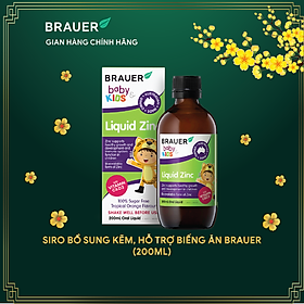 Bổ sung kẽm Brauer cho bé trên 1 tuổi (200ml)