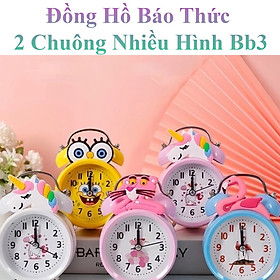 Mua Đồng Hồ Báo Thức 2 Chuông Reo Nhiều Hình Bb3 Dễ Thương