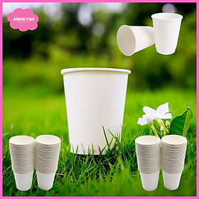 Mua Set 40 ly giấy 205ml dùng cho liên hoan picnic tiện lợi tặng 2 zipper 10cm