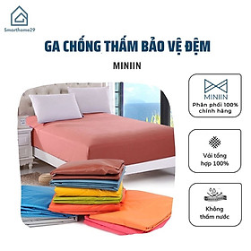 Ga Chống Thấm Bảo Vệ Đệm - Chất Liệu An Toàn- Hàng Chính Hãng MINIIN ( Giao màu ngẫu nhiên) - 1m8x2m