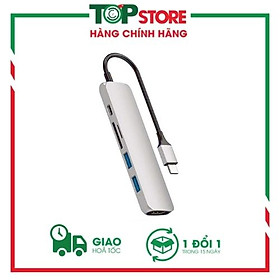 Cổng Chuyển Hyper HyperDrive Bar 6-in-1 USB-C Hub (HD22E) For Macbook, Ipad Pro 2018, PC & Devices - Hàng Chính Hãng