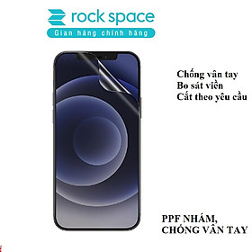 Kính Cường Lực PPF dẻo Rockspace nhám chống vân tay cho iphone và mọi dòng điện thoại - Hàng chính hãng