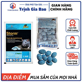 Chế Phẩm Diệt Chuột Storm Gói 1kg Diệt Chuột Hiệu Quả Sau 1 Lần Ăn Mồi Tiện Lợi Và Nhanh Chóng