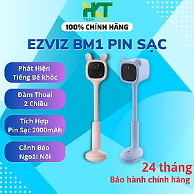 Camera không dây pin sạc IP WIFI EZVIZ BM1 trông trẻ phát hiện tiếng khóc - Hàng chính hãng