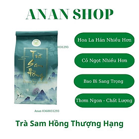 Trà Sam Hồng Thượng Hạng -  Bổ Sung Cỏ Mật Và Hoa La Hán  - Thơm Ngon Và Tăng Cường Sức Khỏe