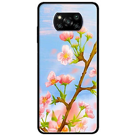 Ốp lưng dành cho Xiaomi Poco X3 mẫu Hoa Đào Sớm