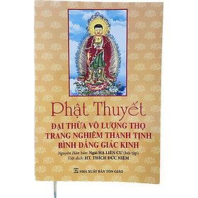 Phật Thuyết Đại Thừa Vô Lượng Thọ Trang Nghiêm Thanh Tịnh Bình Đẳng Giác Kinh - Bìa mềm
