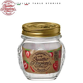 Hũ thủy tinh nắp vặn quattro anfora 300ml-500ml đựng mứt, bánh kẹo, đông trùng hạ thảo
