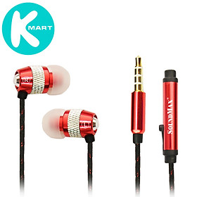 Tai nghe nhét tai SoundMax AH306S 3mW 1.2 mét- Hàng Chính Hãng