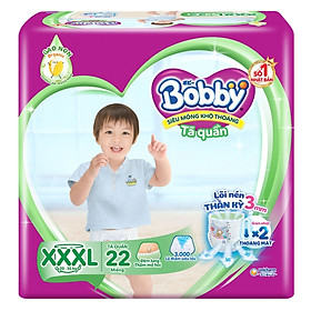 BOBBY TẢ QUẦN XXXL24 TẶNG 6 MIẾNG CÙNG SIZE