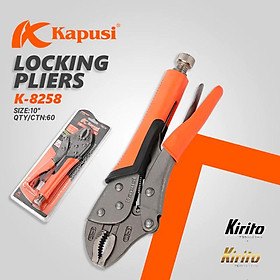 Kìm Bấm Chết Kapusi Japan 10 Inch – Thép Cr-V, Tay Cầm Bọc Cao Su, Chống Gỉ Sét