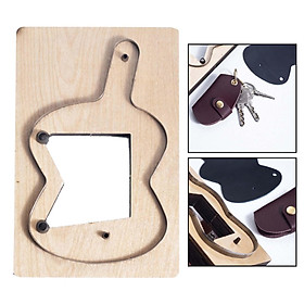 Key Sheath Leather Key Case Template Wood Making Stencil Handmade Punch Tool Leather Mini Keys Purse Making Die Key Purse Templates Fittings