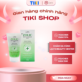Sữa Tắm Giảm Mụn Lưng, Kháng Khuẩn, Tẩy Da Chết, Kiềm Dầu Dr.EA ZOLIC Body Cleansing Milk 150ml