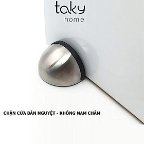 Mua Chặn Cửa Bán Nguyệt Màu Bạc  Chặn Cửa Gắn Sàn  Chặn Cửa Chống Va Đập Cánh Cửa Với Tường  Không cần khoan đục  Siêu Bền  TakyHome 1100