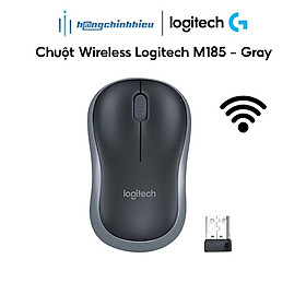 Mua Chuột Wireless Logitech M185 - Gray Hàng chính hãng