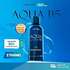 Nước ngâm lens Angel Eyes Aqua B5 dung tích 160ml và 360ml