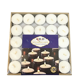 Mua Nến Tealight  Hộp 100 viên - Trắng