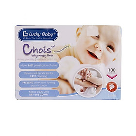 Hộp giấy lót cho tã bỉm vải Chois Nappy Liner Lucky Baby