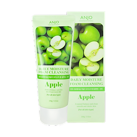 SỮA RỬA MẶT HÀN QUỐC HƯƠNG TÁO ANJO SỮA PROFESSIONAL DAILY MOISTURE FOAM CLEANSING APPLE 100g