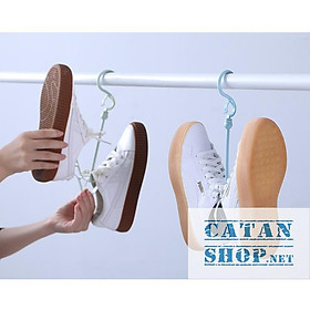 Mua Móc treo  phơi giày  dép  quần áo thông minh siêu đa năng bằng nhựa xoay 360 độ  tiết kiệm diện tích GD439-PhoiDepNhua