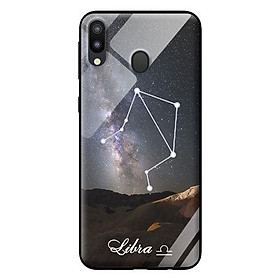 Ốp kính 12 cung Hoàng Đạo cho Samsung Galaxy M20 Libra - Hàng chính hãng