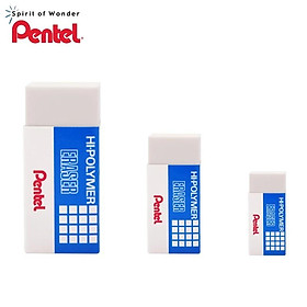 Hình ảnh Tẩy Bút Chì Pentel Hi-Polymer | Gôm Tẩy Học Sinh Pentel ZEH | An Toàn Không Độc Hại