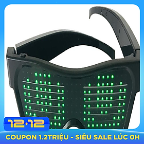 Mắt Kính Đèn LED Phát Sáng Sạc USB
