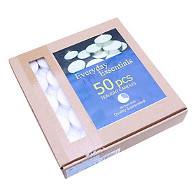 Mua Hộp 50 Nến Tealight Eden Candle FTRAMART EDC0313 (Trắng)