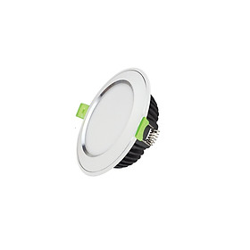 Mua Đèn Led Âm Trần Mặt Cong Viền Vàng & Viền Bạc (EC-DLSS Series) KingEco