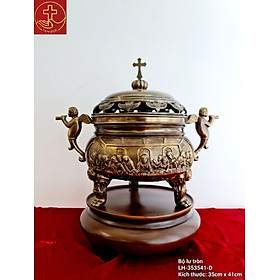 Mua Lư hương Công giáo ( mẫu tròn) 37 cm
