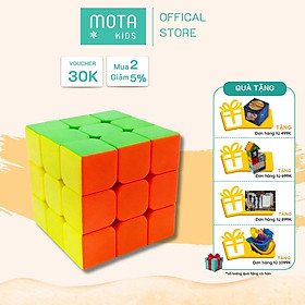 [M3023-2 - Mota Montessori] Đồ chơi cho bé Rubik 3 hàng 3x3x3 - Hàng chính hãng