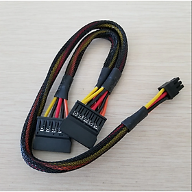 Cáp nguồn 6pin sang sata dùng cho máy Dell 3250 V3650 V3655