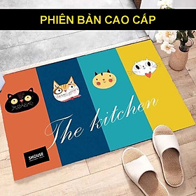 Thảm Lau Chân TCS SHOUSE phòng khách phòng tắm ngủ đế chống trơn trượt siêu thấm hút nước cao cấp sang trọng