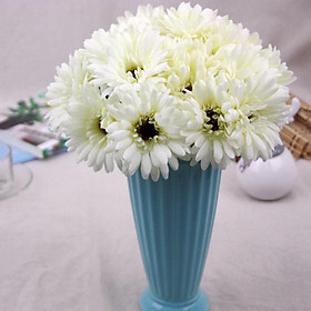 Hoa giả, hoa cúc cánh kép siêu đẹp cành dài hoa to 10cm
