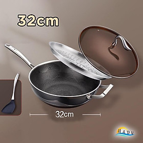 Mua Chảo Chống Dính Bếp Từ Sâu Lòng Có Nắp Đậy Size 30cm 32cm Inox 316 Cao Cấp Đạt Chất Lượng Đức SSGP