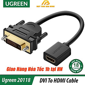 Mua Cáp chuyển đổi DVI to HDMI Ugreen UG-20118 chính hãng