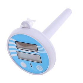 Digital Floating Pond/Pool Thermometer - Solar Powered for Swimming Pool