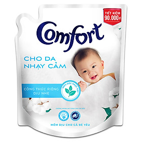 Nước Xả Vải Comfort Cho Da Nhạy Cảm Túi 2.6L - Phù Hợp Với Cả Em Bé (Giao mẫu ngẫu nhiên)