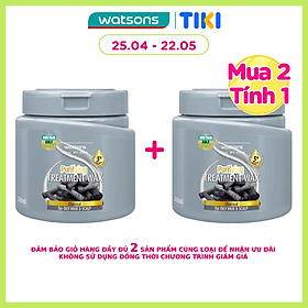 Kem Ủ Tóc Watsons Treatment Wax Charcoal For Oily Hair Scalp 500ml