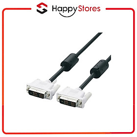 Cáp DVI-D Elecom CAC-DVSL20BK (2m) - Hàng Chính Hãng