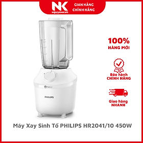 Máy Xay Sinh Tố PHILIPS HR2041/10 450W - Hàng Chính Hãng