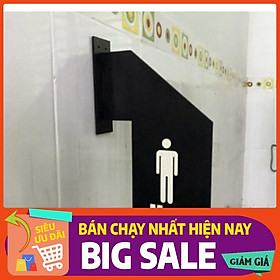 Mua Bảng toilet gắn tường bằng gỗ cắt laser