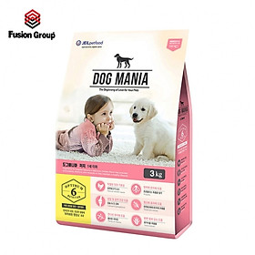 Thức ăn hạt cho chó nhỏ DOG MANIA PUPPY 3KG