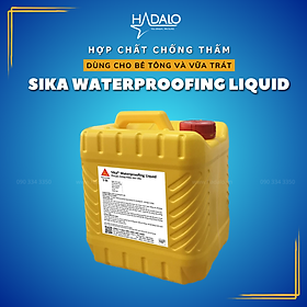 Mua Sika Waterproofing Liquid 5L – Tăng cường chống thấm  tăng độ bền và chống nứt cho vữa