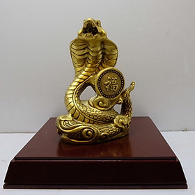 Mua Tượng linh vật con rắn chầu chữ phúc bằng đồng