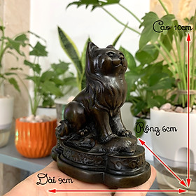 Mua Tượng Đá Trang Trí Mèo Phong Thủy - Đá Màu