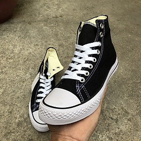 Giày Thể Thao Nam Nữ Cao Cổ Classic - 44 - Đen