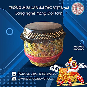 Mua Trống múa lân cổ truyền 5.5 tấc Việt Nam TML03